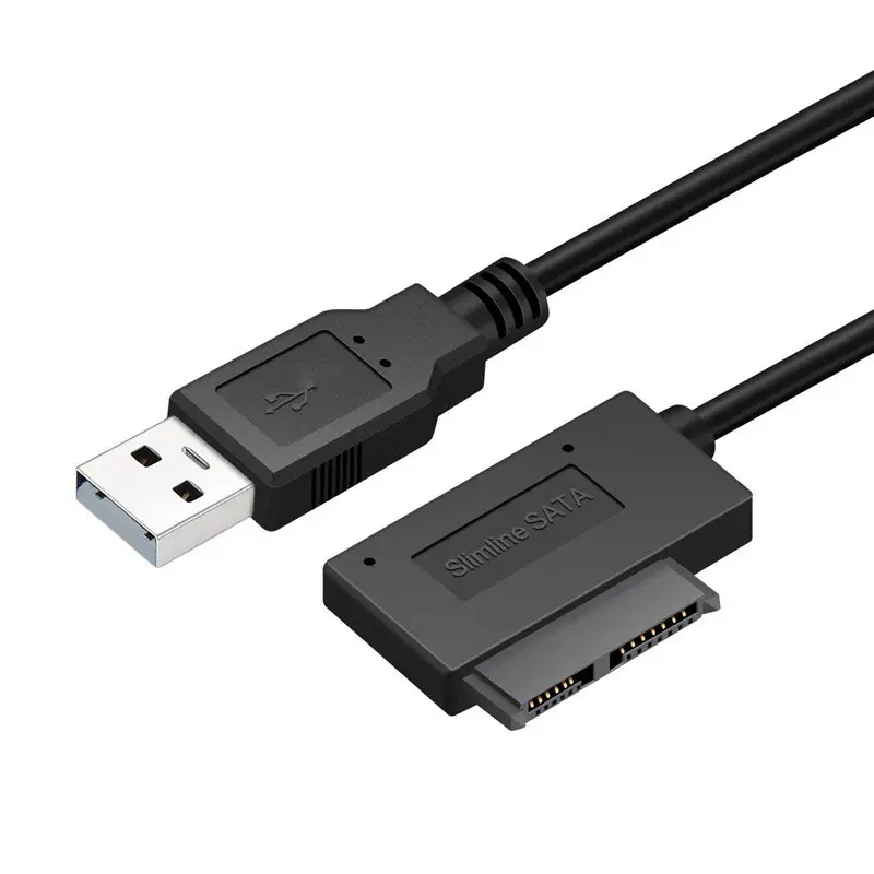 USB 3.0 למיני Sata II 7 + 6 13Pin מתאם ממיר כבלים עבור מחשב נייד CD/DVD ROM Slimline כונן