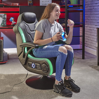 Chaise de jeu de bureau à LED à vente chaude, chaise de jeu de course pour PC de sport électronique, mobilier de bureau, chaise de jeu RGB à 180 degrés, chaise de jeu blanche pour Cadeira Gamer