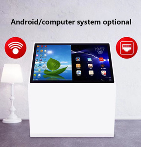 21.5/32/43/49/55 inch kỹ thuật số biển quảng cáo hiển thị kiosk dọc <span class=keywords><strong>LCD</strong></span> màn hình cảm ứng tầng thường vụ cho thang máy tàu điện ngầm sử dụng - Product Image 3