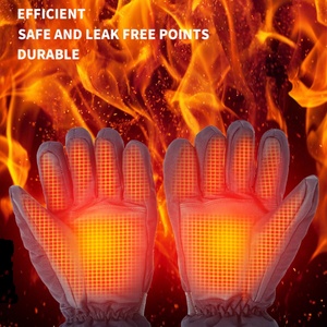High Quality Recharging <b>Heating</b> <b>Usb</b> Mitten Waterproof Windproof Thickening Graphene Heated Ski Mittens Warm Winter Mittens - Product Image 2