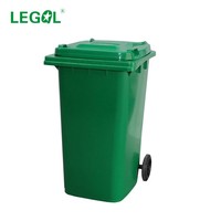 Cubo de basura de plástico con etiqueta de 240 litros, 120 litros, 100 litros, Cubo de basura con ruedas, cubos de reciclaje de polvo, cubos de basura para exteriores