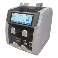 Compteur de billets de banque GRACETEK, équipement de comptage d'argent pour banques, compteur de devises de qualité bancaire, 1000 pièces/min, automatique