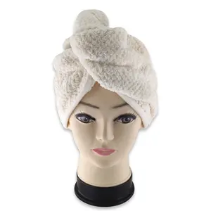 Hot Sale Wholesale Price Hair <strong>Towel</strong> Wrap Turban Microfiber <strong>Rapid</strong> <strong>Drying</strong> Premium Hair <strong>Towel</strong> for Hair Dry - Product Image 5