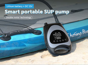 Pompe à air électrique portable NEWO NW03 avec écran LED, <span class=keywords><strong>gonfleur</strong></span> automatique pour planches à pagaie, bateaux et flotteurs de piscine - Product Image 2