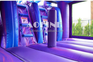 Château sautant intérieur/extérieur <span class=keywords><strong>gonflable</strong></span> commercial de divertissement d'arrière-cour des enfants avec la glissière combinée de <span class=keywords><strong>Lol</strong></span> - Product Image 4