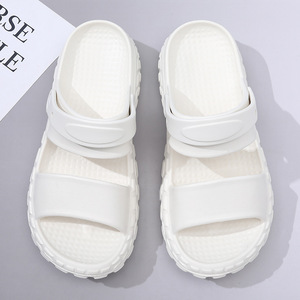 Men's Casual <b>Slides</b> Sandals Soft Sole Anti <b>Slip</b> Outdoor Beach Shoes Adult White Gray Khaki GX 0828 1 - Product Image 3