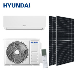 Climatiseur solaire hybride 12000 BTU avec pompe à chaleur et 4 entrées PV MPPT, système de refroidissement économe en énergie A++, architecture PV 4 MPPT - Product Image 2