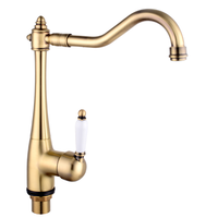 Robinet mélangeur de cuisine monocommande moderne Minwei, finition chrome laiton, avec cartouche céramique, à poser sur comptoir, pour la maison - Meilleures ventes