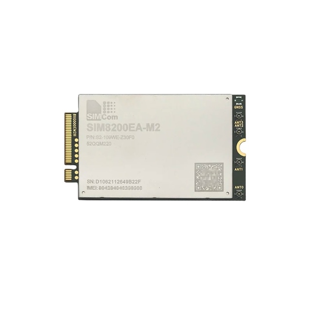 SIMCOM 4G Module SIM8200EA-M2 4 Antenna Multi-Band NR/LTE-FDD/LTE-TDD/HSPA Sub-6GHz M.2 Wireless Module 1 Year Warranty M2M/IoT