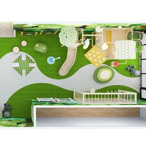 Безопасность дошкольного альпинистского оборудования игровая площадка детский сад крытая игровая площадка - Product Image 6