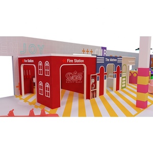 HAPPY BABY Centre de jeux intérieur de 870 m², hauteur de 6 m, espace de jeu de rôle, centre de jeux pour enfants - Product Image 1