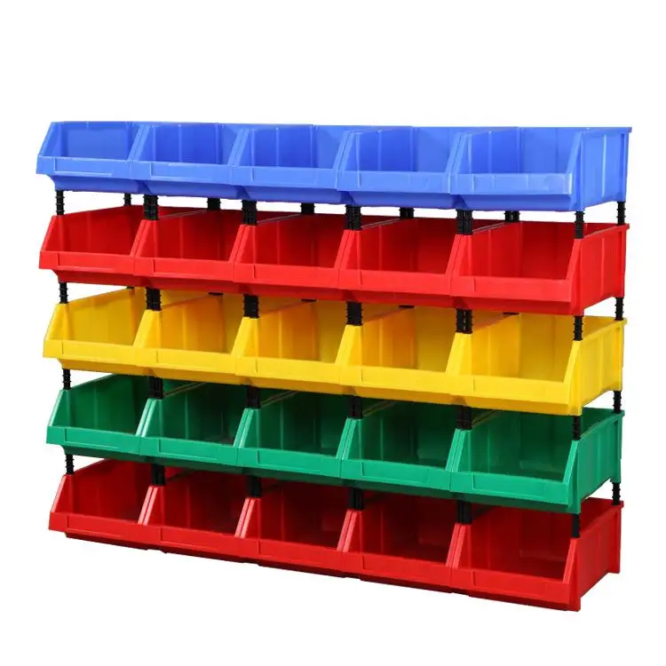 Cabinet Bin System Stapelbares Regal Modulare Kunststoff teile Garage Organizer Boxen Box Tool Storage