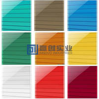 Serre en plastique polycarbonate à double paroi feuille 4mm prix de l'offre pour la couverture