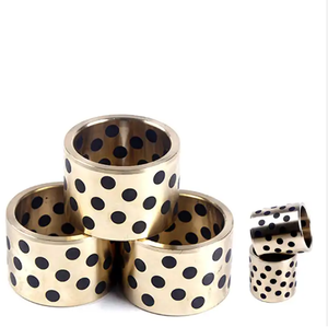 Boulons à emboîtement en laiton autolubrifiants à bride Longalloy, lubrifiés à la graisse, diamètre d'axe 30 mm, alésage rond, montage par pression - Product Image 5