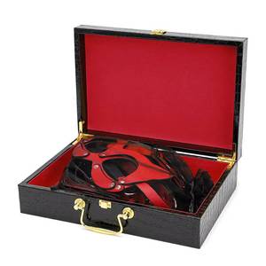 Set Portatile di 8 Pezzi per Giochi di Bondage <span class=keywords><strong>in</strong></span> Pelle con Scatola, Kit BDSM per Coppie - Product Image 4