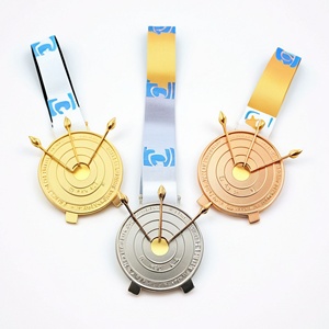 Medalla de Metal Grabada con Diseño Personalizado, Artesanía Metálica 3D, Recuerdo Deportivo, Medalla de Oro - Product Image 4