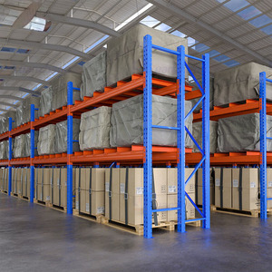 Étagères métalliques YZ, rayonnages de stockage robustes pour entrepôt, étagères en acier, rayonnages métalliques, étagères ouvertes réglables, rayonnages industriels - Product Image 5