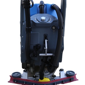 Lavasciuga Pavimenti a Spinta Manuale con Batteria, Macchina Autopropulsa per Lavaggio e Asciugatura Pavimenti - Product Image 1