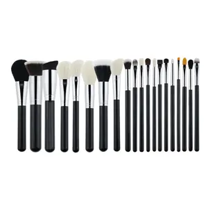 New Original 20 Pcs Makeup Brushes Professional Makeup Brush Kit Foundation Blush Concealer Cosmetic Brushes Set Private Logo