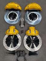 Kit Rem Besar Aluminium Performa Tinggi Warna Kustom Pabrik 10 Piston 10N Kaliper Rem untuk audi Q7 untuk tesla Land