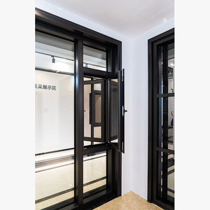 Ventanas de vidrio fijas interiores personalizadas Ventanas de aluminio con doble acristalamiento Casas residenciales Diseños modernos Ventanas con imagen - Product Image 1