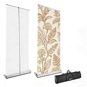 Entrega Rápida, Diseño Personalizado, Publicidad Exterior, Soporte Retráctil de Aluminio para Pancartas Enrollables de Alta Resistencia - Product Image 1