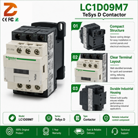 Kontaktor Magnetik Industri Schneider Electric LC1D09M7 TeSys D 3P 3NO 9A 220V AC Coil Motor Starter Sistem Konveyor