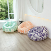 Canapé gonflable moderne pliable, imperméable, portable, pour l'extérieur, chaise longue, tabouret de loisirs pour une personne, camping