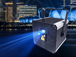 Ánh sáng <span class=keywords><strong>laser</strong></span> cầm tay-Công suất cao <span class=keywords><strong>6W</strong></span> có thể sạc lại, IP65 chống nước cho sân khấu/bữa tiệc/sự kiện | vận chuyển trên toàn thế giới - Product Image 4