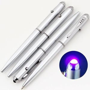 Stylo espion de sécurité avec marqueur magique et lumière UV, encre invisible, logo métallique personnalisé pour messages confidentiels, promotion en gros - Product Image 2