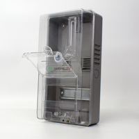 Caja Electrónica Transparente Antiflama GA17 IP65 Monofásica, Caja de Medidor de Energía Eléctrica Transparente de Plástico Ignífugo