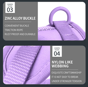 Hund außerhalb verwenden Haustier Leine Halsband Geschirr mit Poop Bag Dispenser Hunde halsband und Leine Set Luxus-Kit - Product Image 4