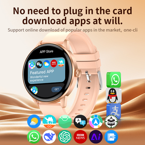 Reloj Inteligente para <span class=keywords><strong>Mujer</strong></span>, Elegante, Pantalla AMOLED HD de 1.43 Pulgadas, Monitor de Actividad Física y Deportiva, Resistente al Agua IP67, Responde Llamadas - Product Image 3