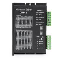 DM542 57-56/76/82/100/112 Driver Microstep Hibrida dengan Motor Stepper Nema23 24V DC Papan MACH3 3/4 Axis CNC Router