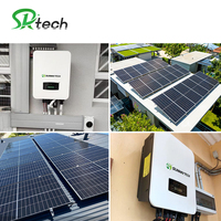 Panneau solaire kit lengkap panel surya, kit lengkap lengkap lengkap Sunway sistem energi surya 20kW untuk rumah