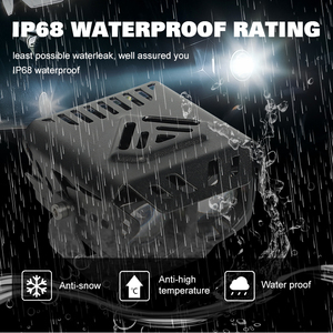 Chất Lượng Cao Sửa Đổi Xe Đạp Điện 12-80V Đèn Sương Mù Màu Vàng Trắng Màu Xanh Mắt Quỷ Màu Kép Xe Máy Đèn Pha - Product Image 5