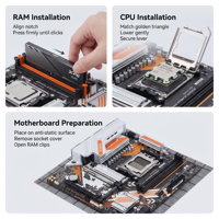 Paket PC Gaming 9800X3D GIGABYTE B850M FORCE AM5 Motherboard 32GB DDR5 6000MHz CL30 XPG RAM XMP EXPO X3D Turbo Tersedia