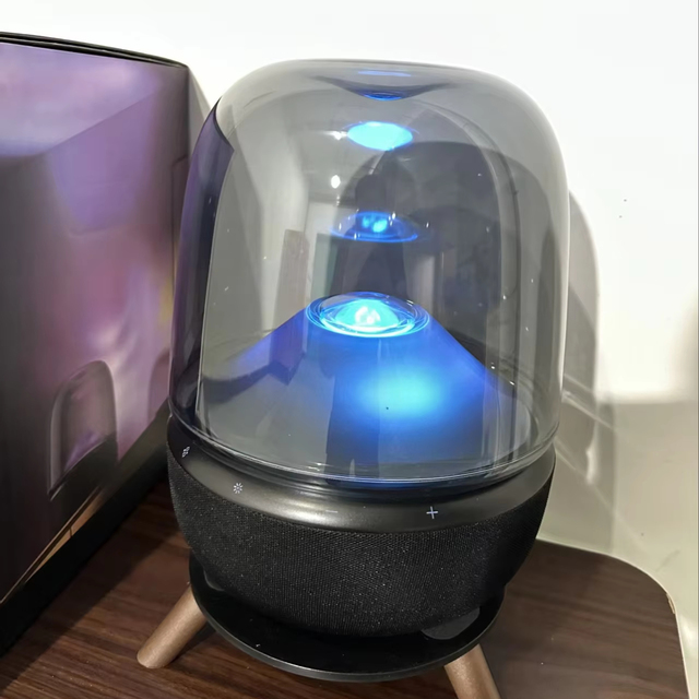 HIFI5 Speaker, Wireless Transparent Speaker, RGB Subwoofer, Stereo Card, Mobile Phone, Computer Universal Speaker NEW