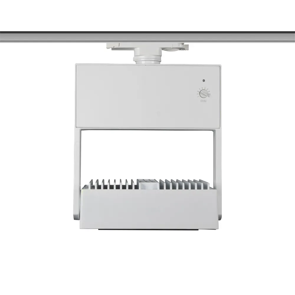 Cao CRI công suất cao yếu tố 45W LED ống kính hoán đổi cho nhau nghệ thuật Gallery vuông theo dõi Spotlight