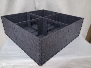 Casa para Gatos Plegable Moderna y Sostenible de Alta Calidad con Logotipo de Color Personalizado, Material de Fieltro y Diseño Impreso - Product Image 2