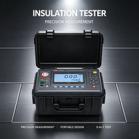 Testeur d'isolation automatique DAR PI 50TΩ à haute immunité au bruit pour diagnostics de courant de court-circuit et de tension, avec plage de tension de test étendue