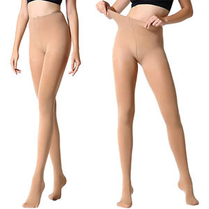 Collants épais et opaques en tricot compressif antibactérien sexy à taille haute de haute qualité pour femmes - Product Image 1