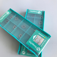 Plaquettes carrées en carbure de tungstène Taegutecs CCMT 060204 MT CT3000 pour tour CNC, outils de tournage OEM, alvéoles 32mm, 1.5mm, 16mm, garantie 3 ans