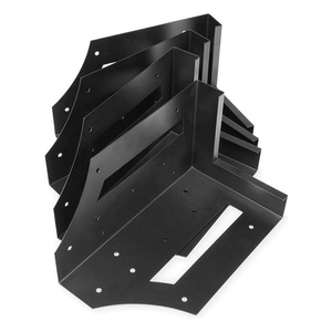 Support d'angle de lit de jardin surélevé en acier en métal avec lèvre de fixation bricolage fleur potager support d'angle de lit surélevé - Product Image 1