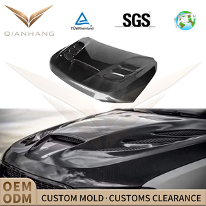 Nuovo Cofano Motore in Fibra <span class=keywords><strong>di</strong></span> Carbonio Stile Viper, Copertura Sostitutiva per Upgrade Esterno per Durango SRT SXT RT GT SUV 2011-2024 - Product Image 2
