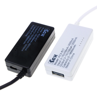TOPCUS Testeur USB avec écran LCD blanc, détecteur de courant et de tension, avec fonction de mesure de la capacité de batterie externe, produit de composants électroniques