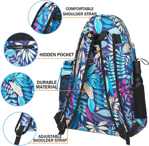 Sac à raquettes de pickleball multifonctionnel, sac à dos de sport, sac de tennis avec compartiment pour chaussures, sac à dos de pickleball et de tennis, échantillon gratuit - Product Image 5