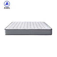 Meistverkaufte 30cm 12-Zoll Colchon Vakuum-Rollmatratze zum Verkauf, Roll-in-Box Gel-Memory-Foam Taschenfederkernmatratze
