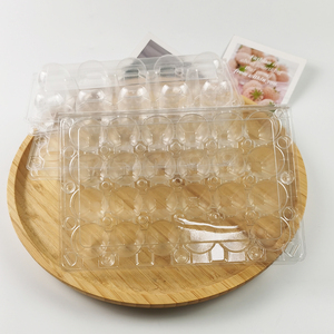 Nhà máy tùy biến giá rẻ thân thiện với môi chất liệu 24 lỗ vỉ rõ ràng bán buôn trứng cút khay - Product Image 2