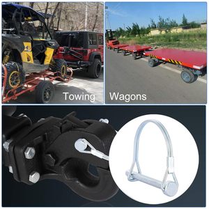 Bán buôn 1/4 inch Heavy Duty an toàn Coupler <span class=keywords><strong>Pin</strong></span> trục khóa pto Hitch <span class=keywords><strong>pin</strong></span> với Vòng Arch dây người lưu giữ - Product Image 6